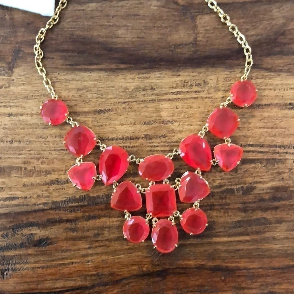 Kate Spade Vegas Jewels Statement Necklace